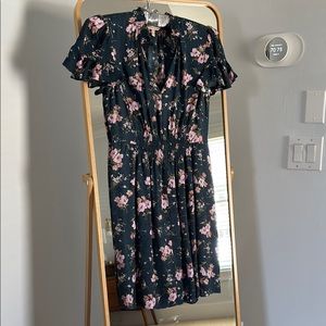 Rebecca Taylor silk floral dress